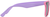 Side view of Kids' Square Sunglasses T01601912 in Pink thumbnail