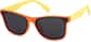 Angle view of Square Sunglasses T01604212 in Orange thumbnail