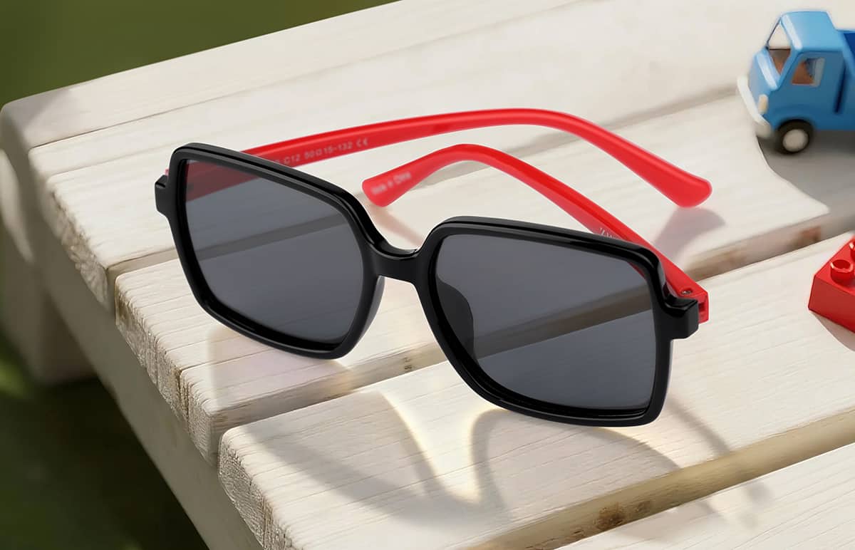 Image of Kids' Square Sunglasses