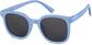 Angle view of Kids' Square Sunglasses T01621612 in Blue thumbnail