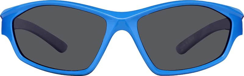 Blue Kids' Rectangle Sunglasses