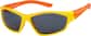 Angle view of Kids' Wrap-Around Sunglasses T01642212 in Yellow thumbnail
