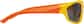 Side view of Kids' Wrap-Around Sunglasses T01642212 in Yellow thumbnail