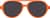 Front view of Kids' Aviator Sunglasses T01654212 in Orange thumbnail
