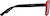 Side view of Kids' Aviator Sunglasses T01661812 in Red thumbnail