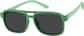 Angle view of Kids' Aviator Sunglasses T01662412 in Green thumbnail