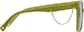 Side view of Square Sunglasses T01672412 in Green thumbnail