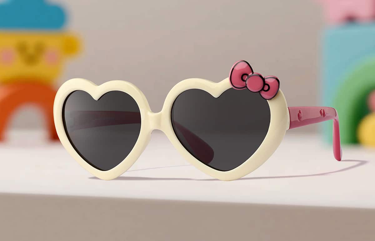 Image of Kids' Heart Sunglasses