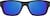 Front view of Rectangle Sunglasses T01712116 in Black thumbnail