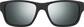 Front view of Rectangle Sunglasses T01712136 in Black thumbnail