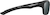 Side view of Rectangle Sunglasses T01712136 in Black thumbnail