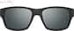 Front view of Rectangle Sunglasses T01722111 in Black thumbnail