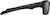 Side view of Rectangle Sunglasses T01722111 in Black thumbnail