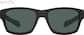 Front view of Rectangle Sunglasses T01722124 in Black thumbnail