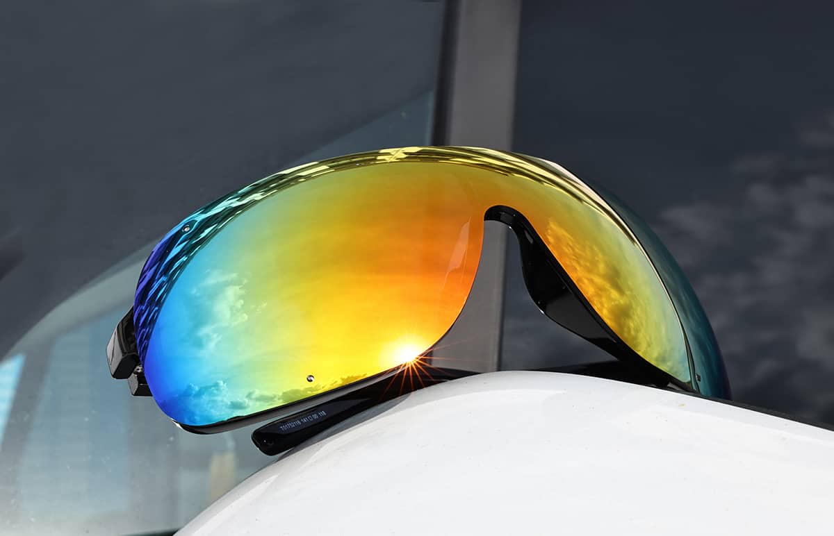 Image of Wrap-Around Sunglasses 