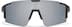 Wrap-Around Shield Sunglasses T01762111 in Black with Silver Mirror