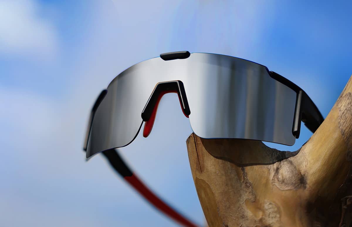 Image of Wrap-Around Shield Sunglasses