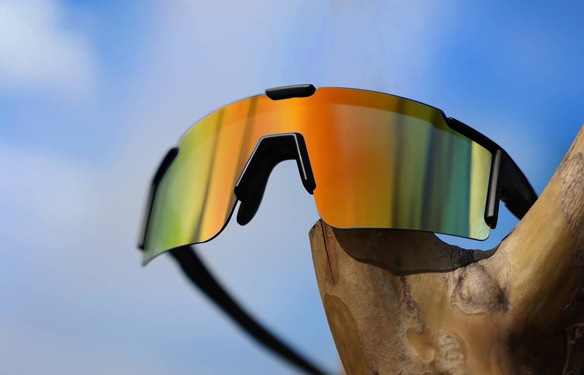 Image of Wrap-Around Shield Sunglasses