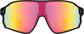Front view of Wrap-Around Polarized Sunglasses T01782118 in Black thumbnail
