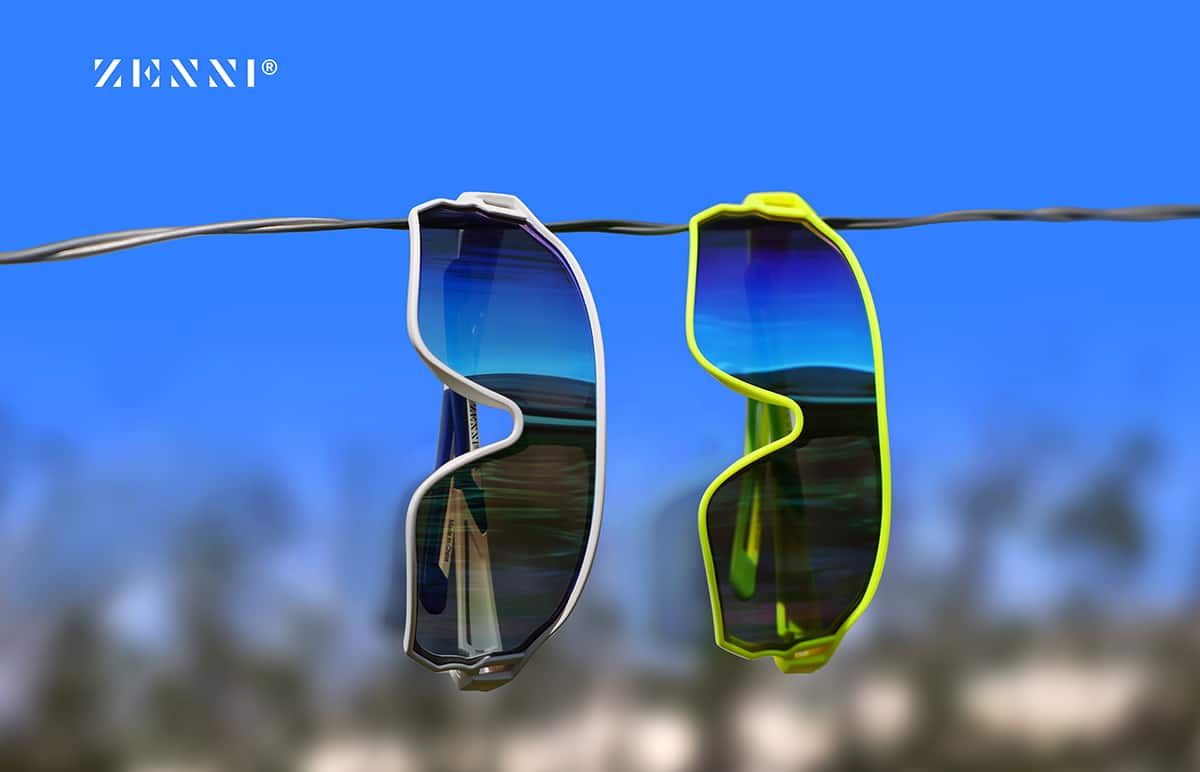 Image of Wrap-Around Polarized Sunglasses