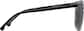 Side view of Wrap-Around Sunglasses T01792112 in Black thumbnail