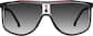 Front view of Wrap-Around Sunglasses T01792113 in Black thumbnail