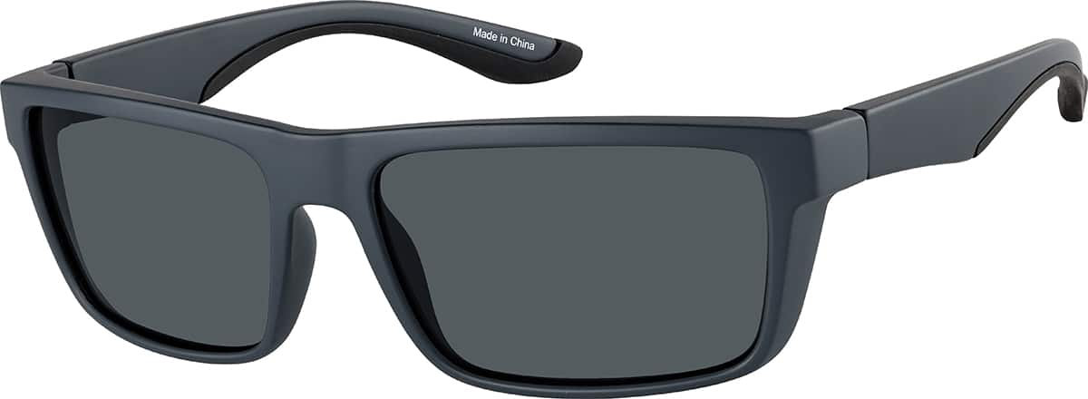 Angle view of Rectangle Sunglasses T01801212 in Gray