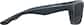 Side view of Rectangle Sunglasses T01801212 in Gray thumbnail