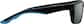 Side view of Rectangle Sunglasses T01802111 in Black thumbnail