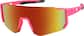 Angle view of Wrap-Around Polarized Sport Sunglasses T01811918 in Pink thumbnail