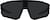 Front view of Aviator Polarized Sport Sunglasses T01812112 in Black thumbnail