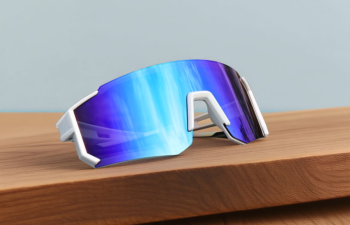 Image of Wrap-Around Polarized Sport Sunglasses
