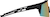 Side view of Aviator Polarized Sports Sunglasses T01832118 in Black thumbnail