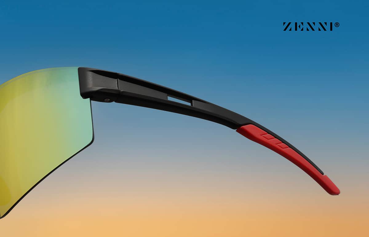 Image of Wrap-Around Shield Sunglasses