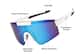 Image of Wrap-Around Shield Sunglasses thumbnail