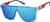 Angle view of Square Polarized Sunglasses T01891616 in Blue thumbnail
