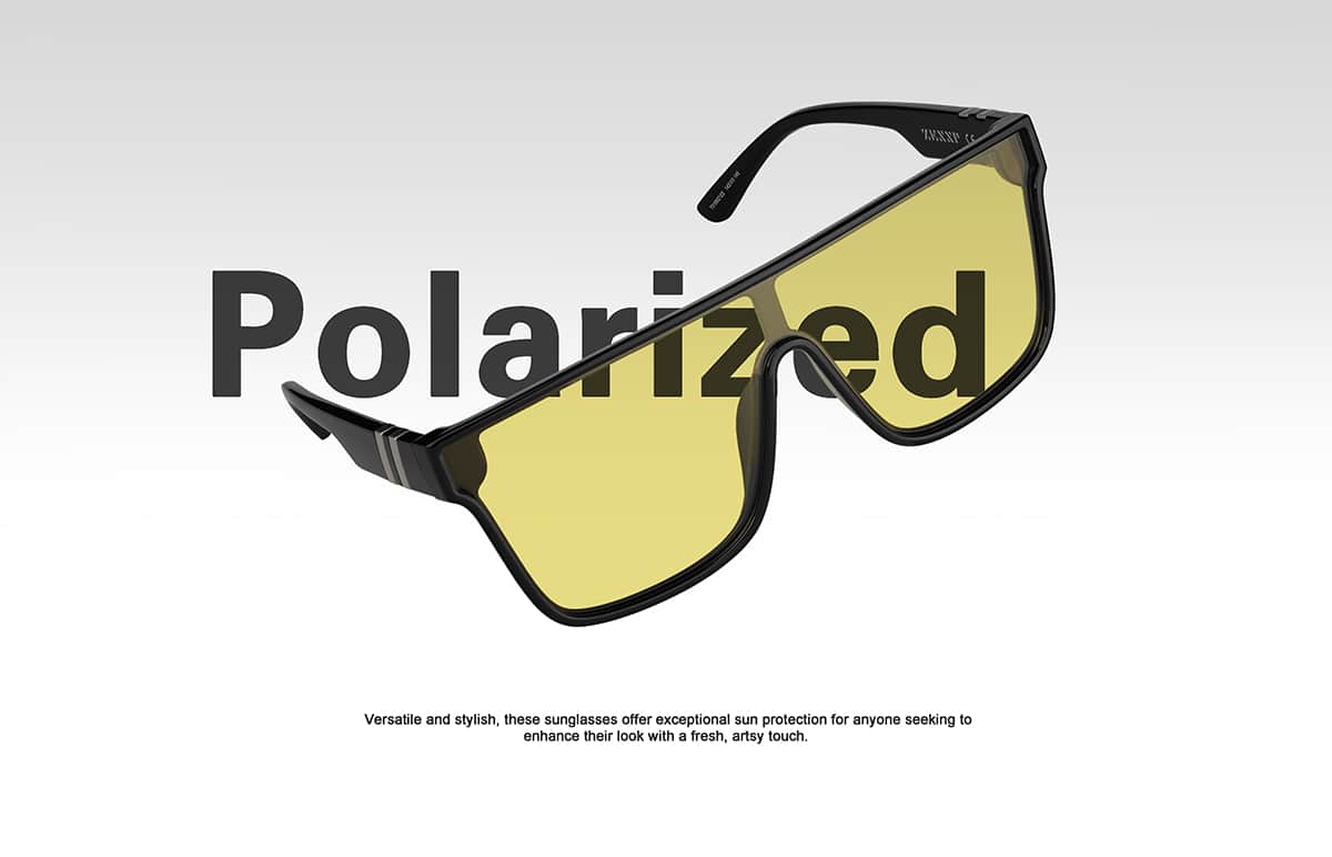 Image of Square Polarized Sunglasses