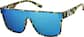 Angle view of Square Polarized Sunglasses T01892516 in Tortoiseshell thumbnail