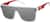 Angle view of Square Polarized Sunglasses T01893011 in White thumbnail
