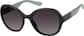 Angle view of Round Sunglasses T01902112 in Black thumbnail