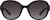 Front view of Round Sunglasses T01902112 in Black thumbnail