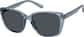 Angle view of Square Sunglasses T01911612 in Blue thumbnail