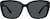 Front view of Rectangle Sunglasses T01912112 in Black thumbnail