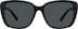 Rectangle Sunglasses T01912112 in Black