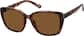 Angle view of Square Sunglasses T01912515 in Tortoiseshell thumbnail