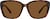 Front view of Rectangle Sunglasses T01912515 in Tortoiseshell thumbnail