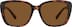 Rectangle Sunglasses T01912515 in Tortoiseshell