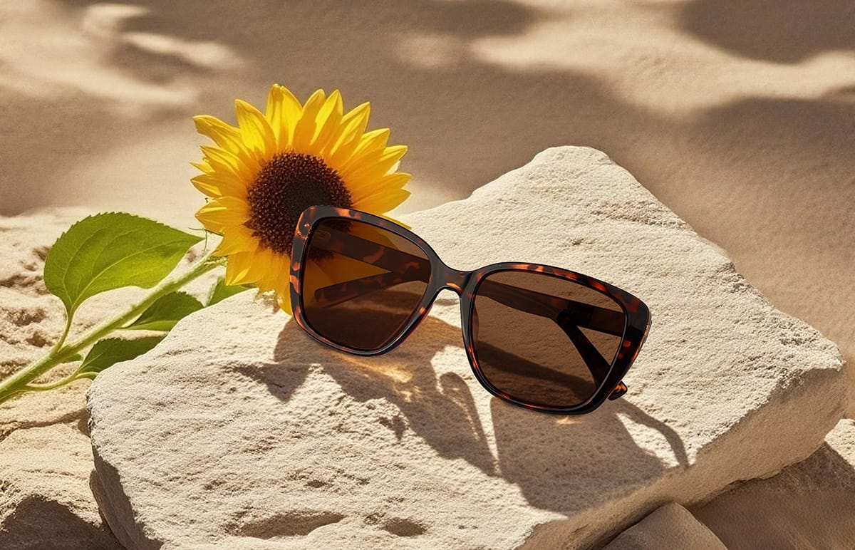 Image of Square Sunglasses