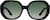 Front view of Round Sunglasses T01922112 in Black thumbnail