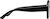 Side view of Round Sunglasses T01922112 in Black thumbnail